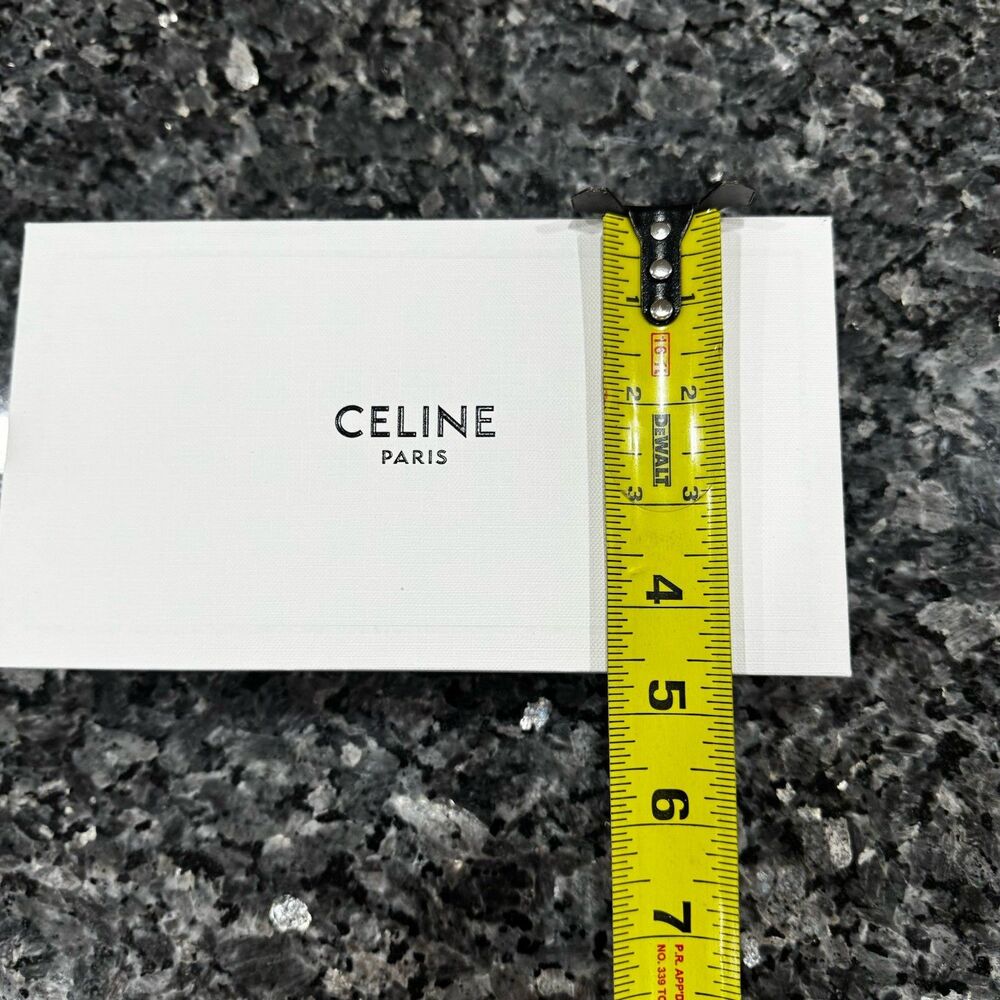 CELINE PARIS White Cardboard Gift Empty Box 8.5" x 4.5” x 3" - Picture 8 of 10
